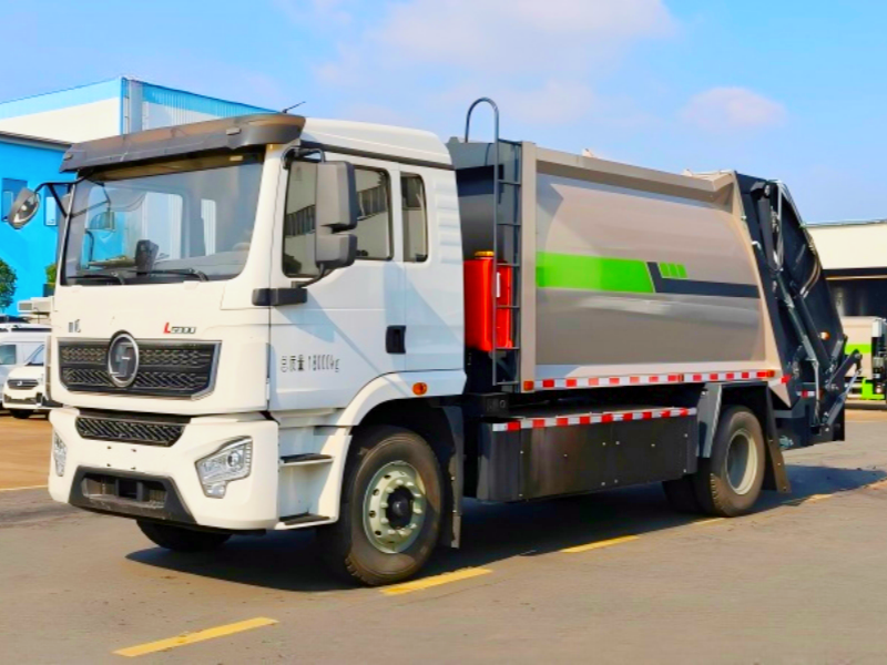 新能源陕汽15方压缩垃圾车