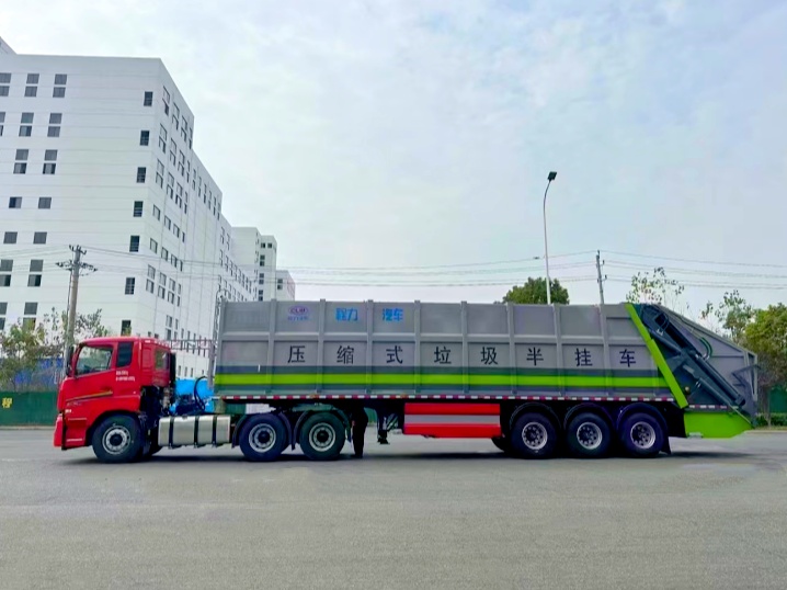 50立方压缩式垃圾半挂车