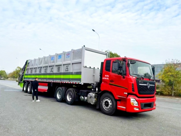 50立方压缩式垃圾半挂车